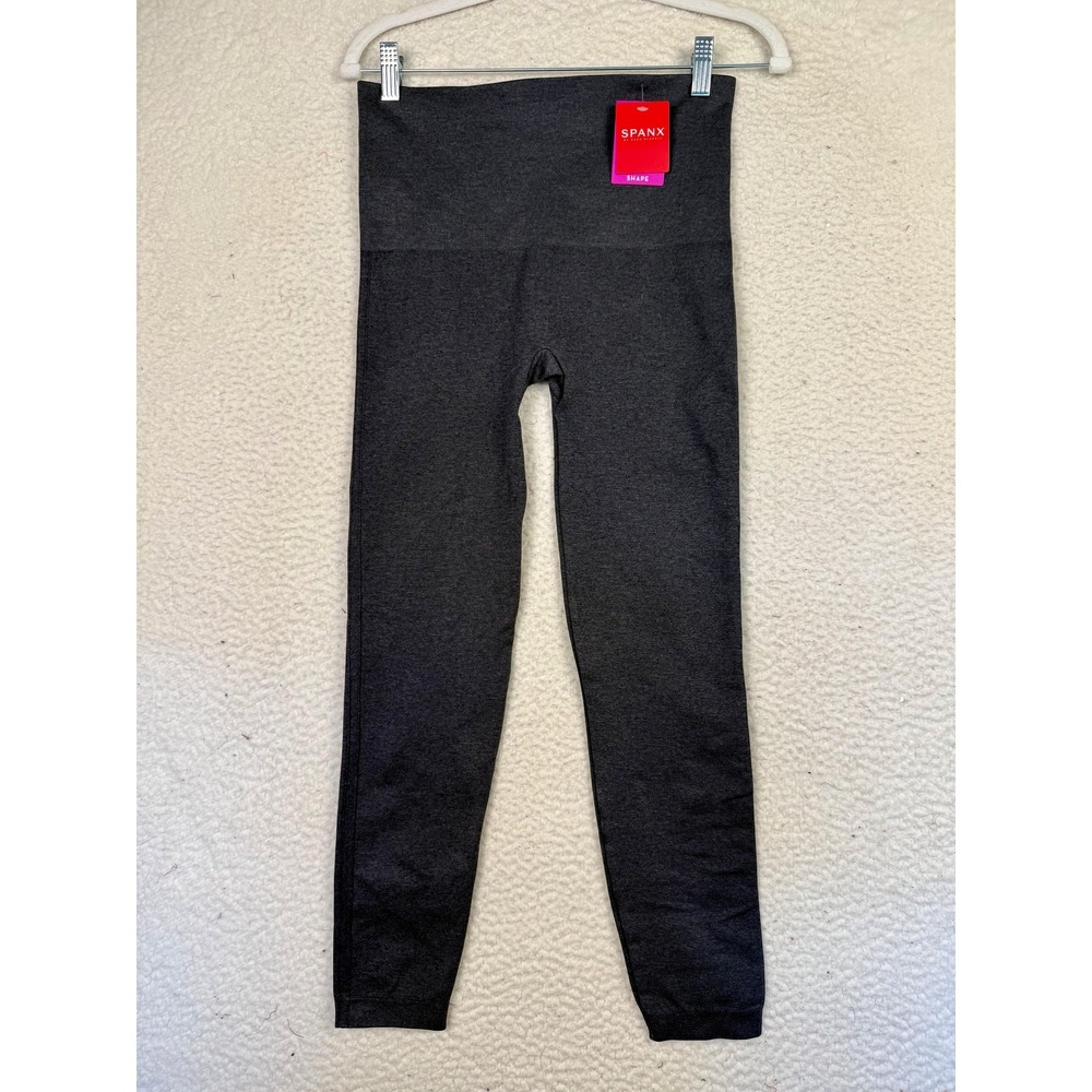 NWT Spanx Look at Me Now Seamless Leggings Grey Size XL Sculpt High Waisted